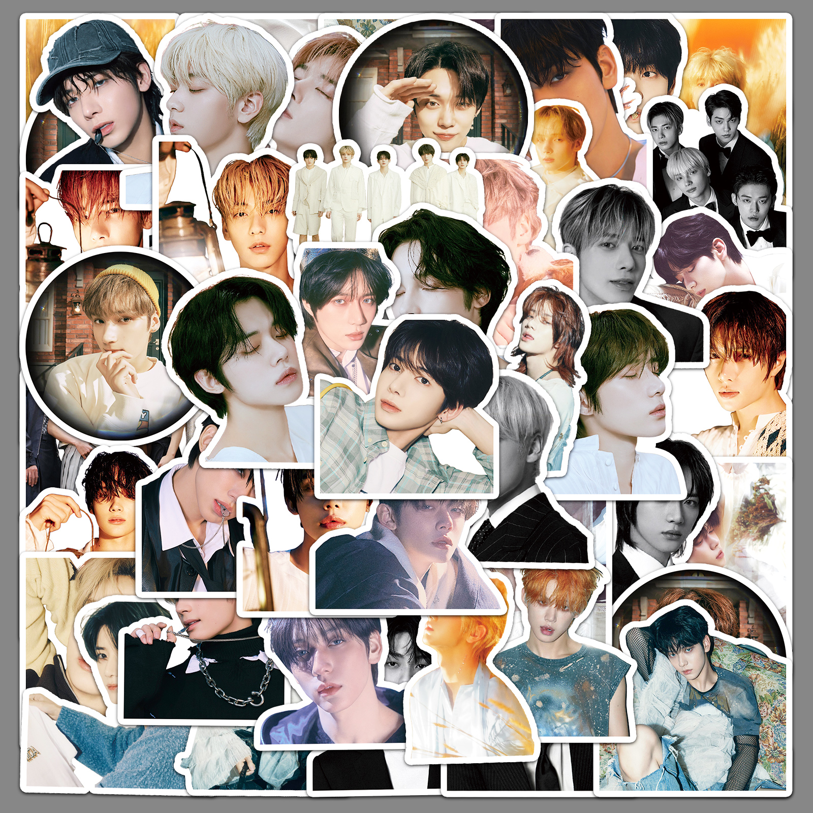 53张Tomorrow X Together TXT贴纸韩国男团周边手机壳头盔DIY贴纸