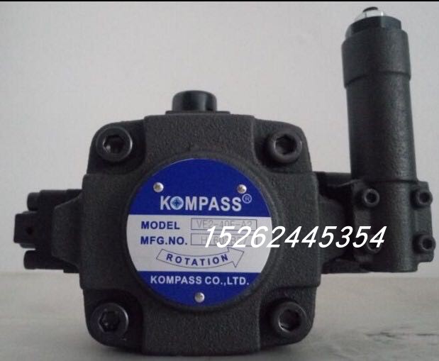 【冲4钻】原装台湾康百世朝田KOMPASS液压泵VB1-20F-A3/A2/A1 五金/工具 压力泵 原图主图