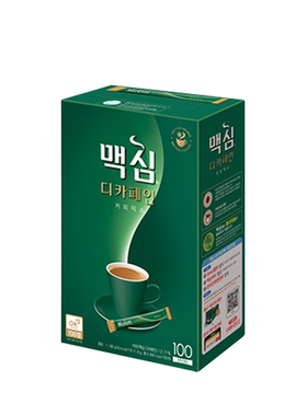 麦馨韩国三合一速溶低咖啡因咖啡