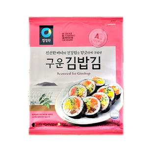 清净园海苔 紫菜包饭 寿司专用海苔 10张 韩国海苔 大张海苔 20g
