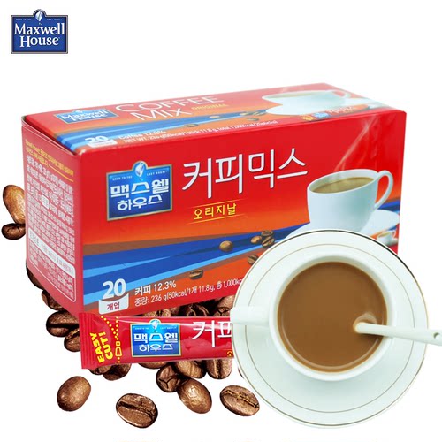 进口咖啡韩国麦斯威尔盒装