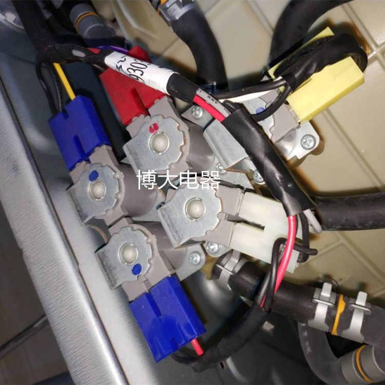 适用LG滚筒全自动洗衣机进水电磁阀1进5出控制阀五头WD-R16957DH