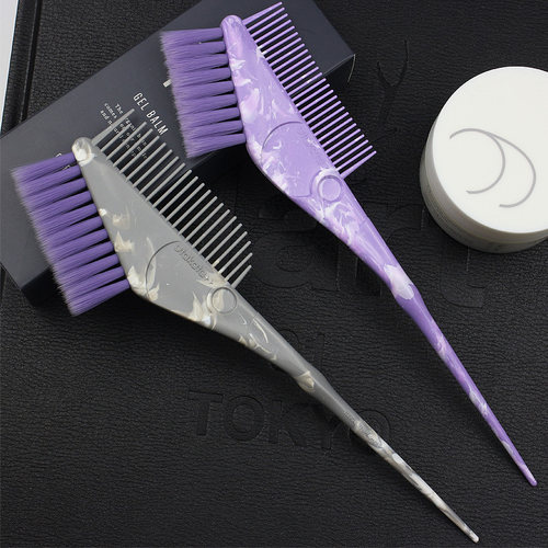 日本进口UTAKATA超细毛美发双面染发刷子焗油刷 超好手感不易脱手