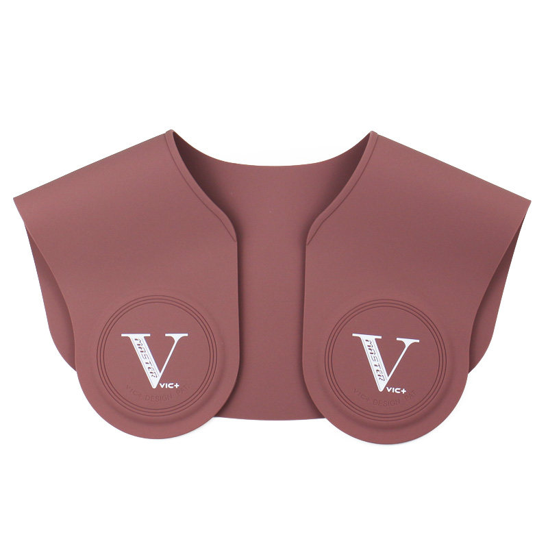 Vic+美发不粘肩垫美发烫发和染色披肩加大理发硅胶围巾,防止断发