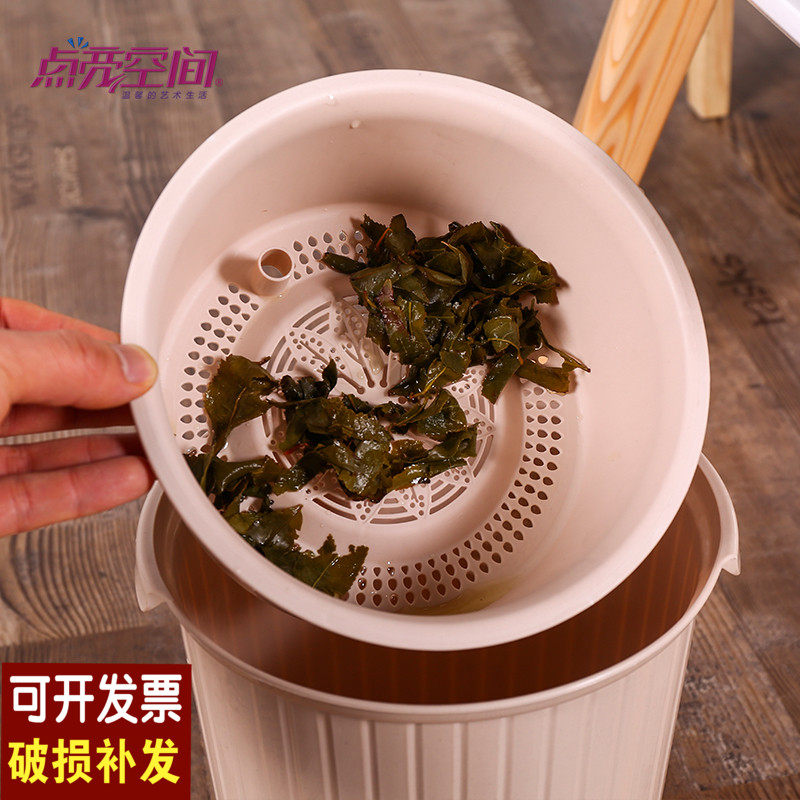 办公室泡茶垃圾桶倒茶叶废水茶渣桶茶桶茶叶渣过滤桶家用排水桶在类目 餐饮具, 茶具, 茶道/零配中 - 来自Buy2taobao.com提供专业的淘宝代购服务