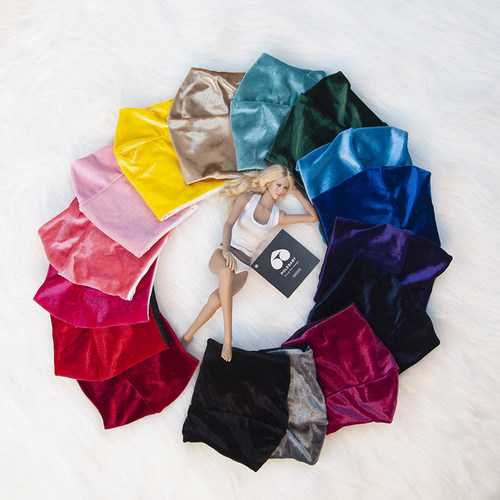 钢管舞高跟鞋保护套两面丝绒