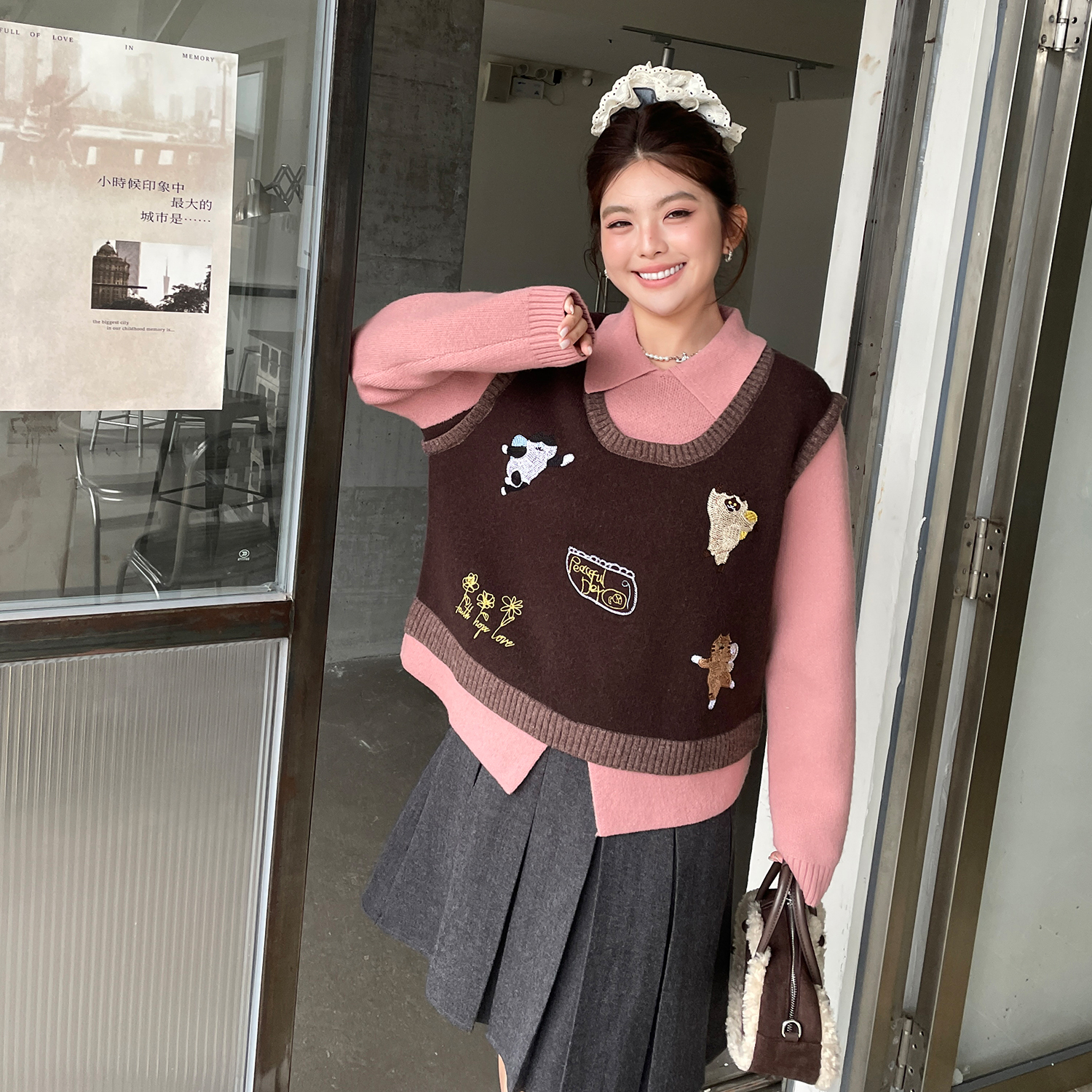 12/16-20:00上新假两件毛衣，收藏加购人气ZUI高的三个款式减10元