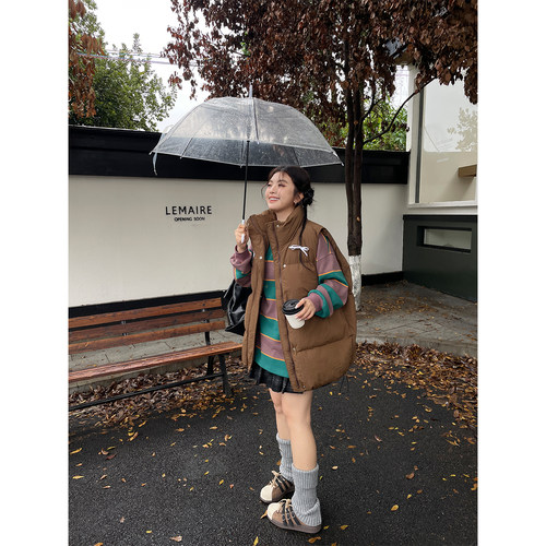 小草宽松定制通勤韩版马甲