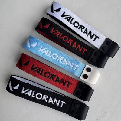 键盘飘带刺绣编织wooting键帽装饰客制化改装ATK lootingmade通用