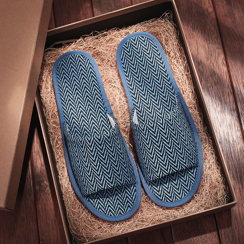 韩版棉麻凉拖鞋男士夏季居家室内防滑软底家用亚麻布艺四季情侣女