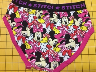 1.6 纯棉 日本 米奇米妮 Mickey 日单 女 卡通 Minnie 三角内裤