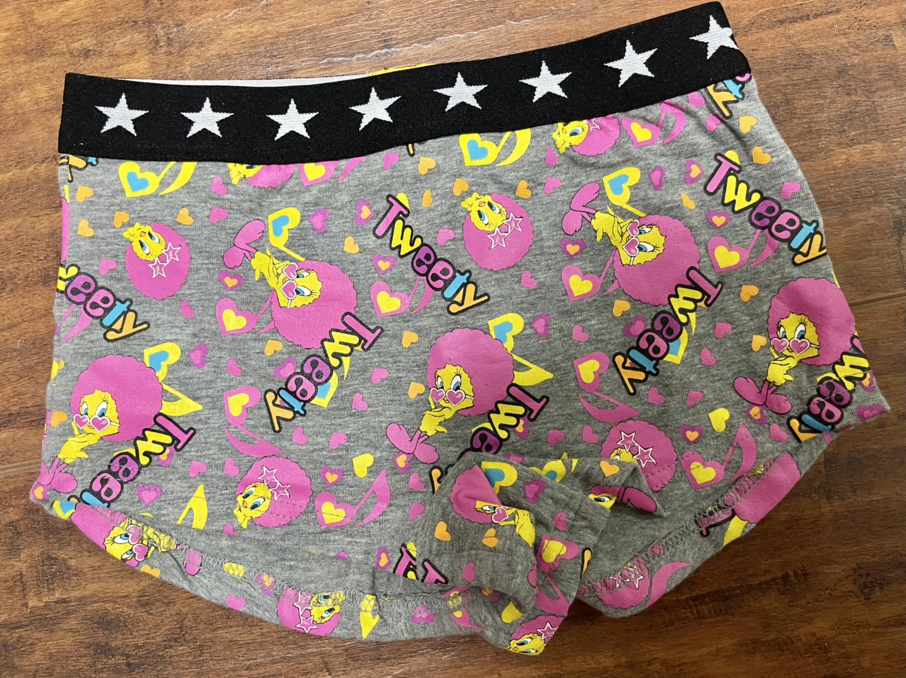 日本tweety looney tunes崔弟鸟 翠翠 卡通女平角内裤1.6