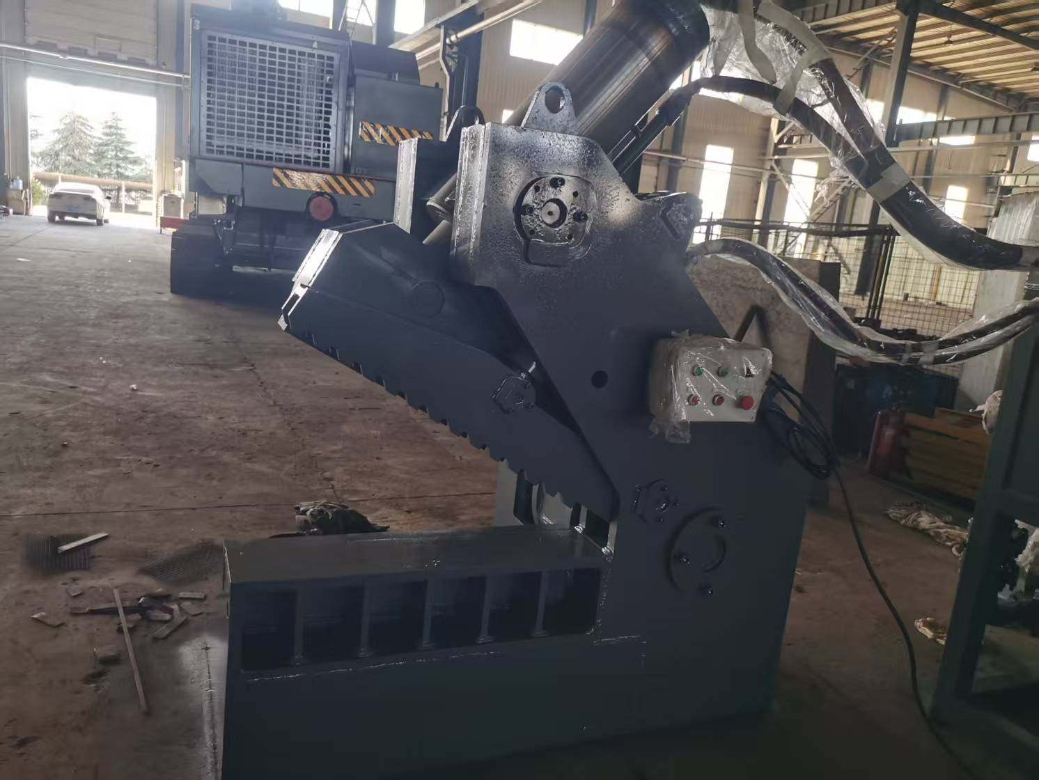 厂家直销废钢全自动液压剪切机钢筋槽钢大张口剪断机鳄鱼式剪铁机,五金/工具,抛丸清理机,淘宝优惠券,粉丝福利购,淘宝优惠卷