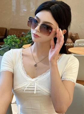 2024年新款女士无框太阳镜