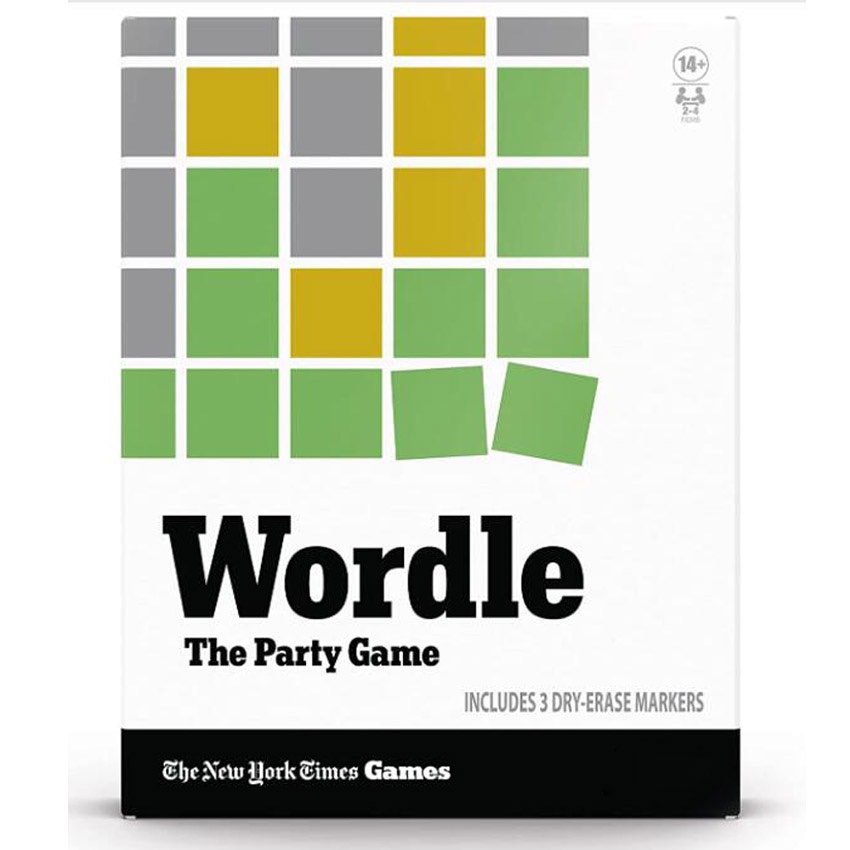 全英文Wordle the Party board games桌游卡牌游戏-封面