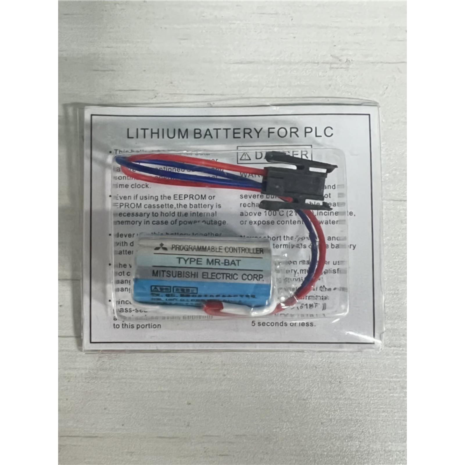 三菱PLC专用电池FX3U-32BL Q6BAT F2-40BL ER6CAA3.6V GT11-50BAT