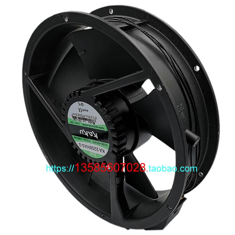 KA2206HA3-2全新原装KAKU卡固风机222*60 380V 3相耐高温防水风扇