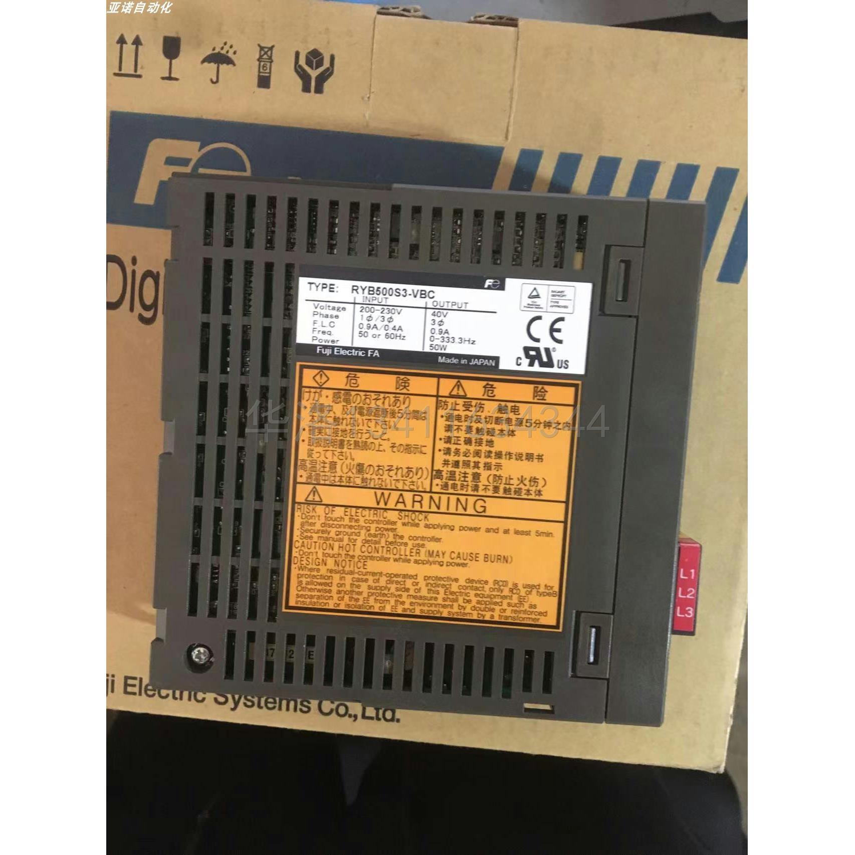 RYB401S3-VBC/751S3-VBC/500/101/201/Z1/Z5/Z8富士伺服电机驱动