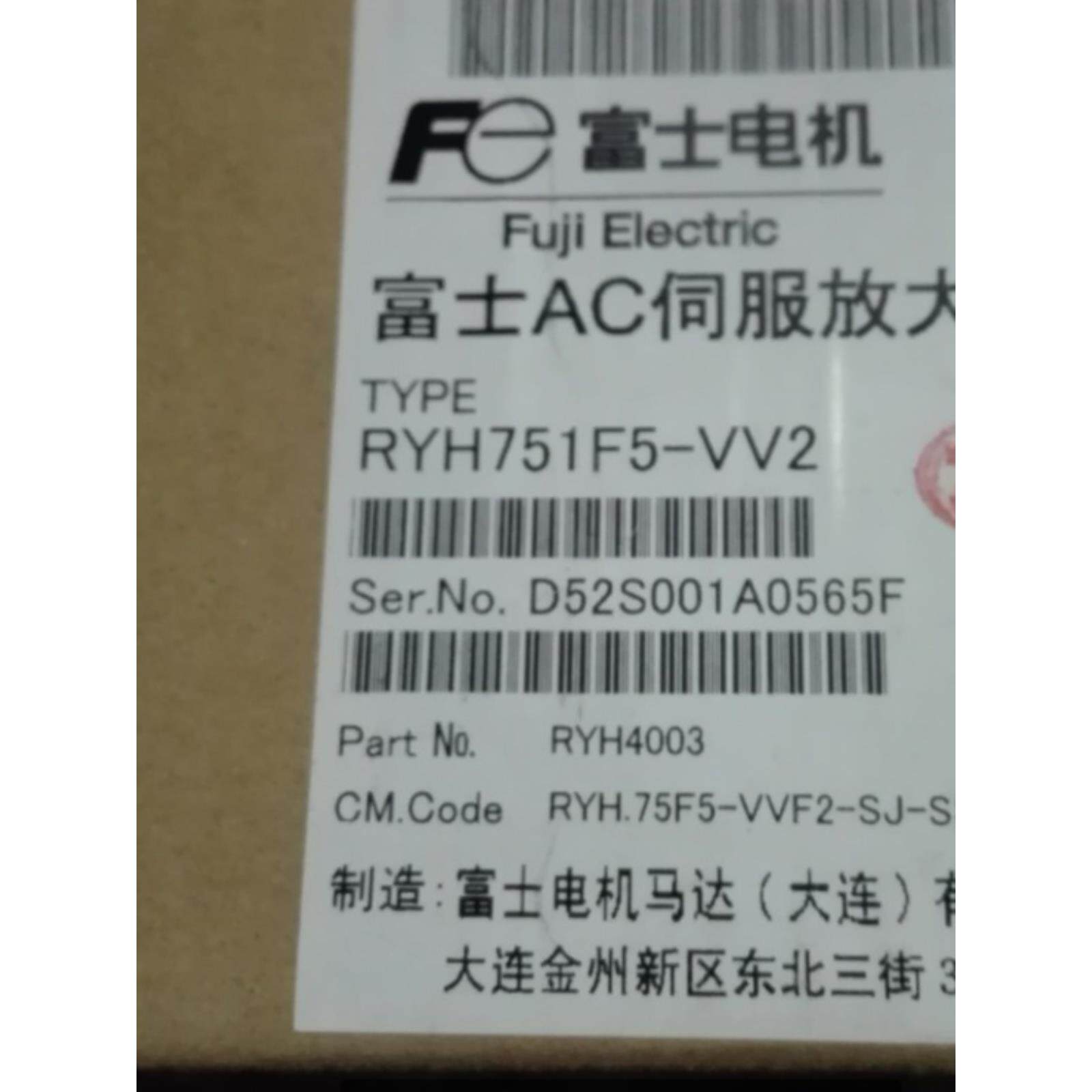 全新原装富士伺服驱动器 RYB201S3-VBC-Z5 RYB101S3-VBC-Z5 商议