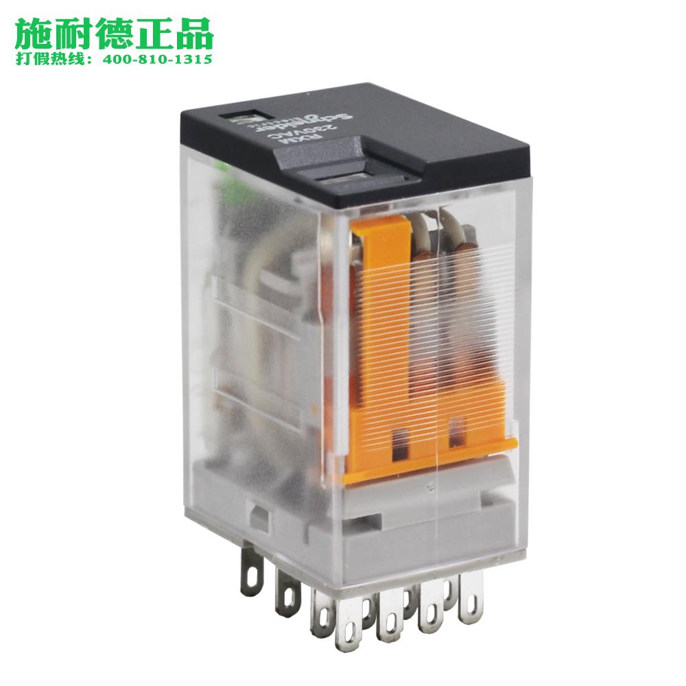 施耐德中间小型继电器RXM2LB2BD 2LB2P7 4LB2BD 4LB2P7 14脚/8脚