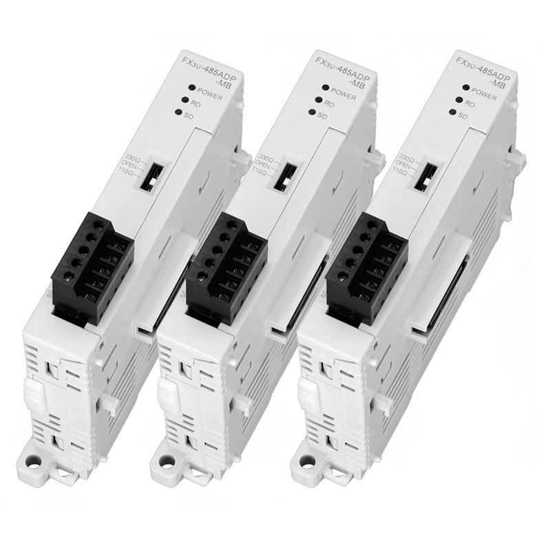 全新原装三菱FX3U-3A/4DA/4AD-ADP/232ADP/485ADP-MB扩展模块板件