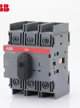 ABB隔离开关OT16F3 25 32 40 63 80 125F4N2 OT160G03P手柄3P隔离