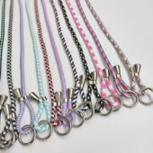 编织绳网红吊绳 女包肩带时尚 潮款 手机挂绳斜挎绳背带防摔挂脖长款