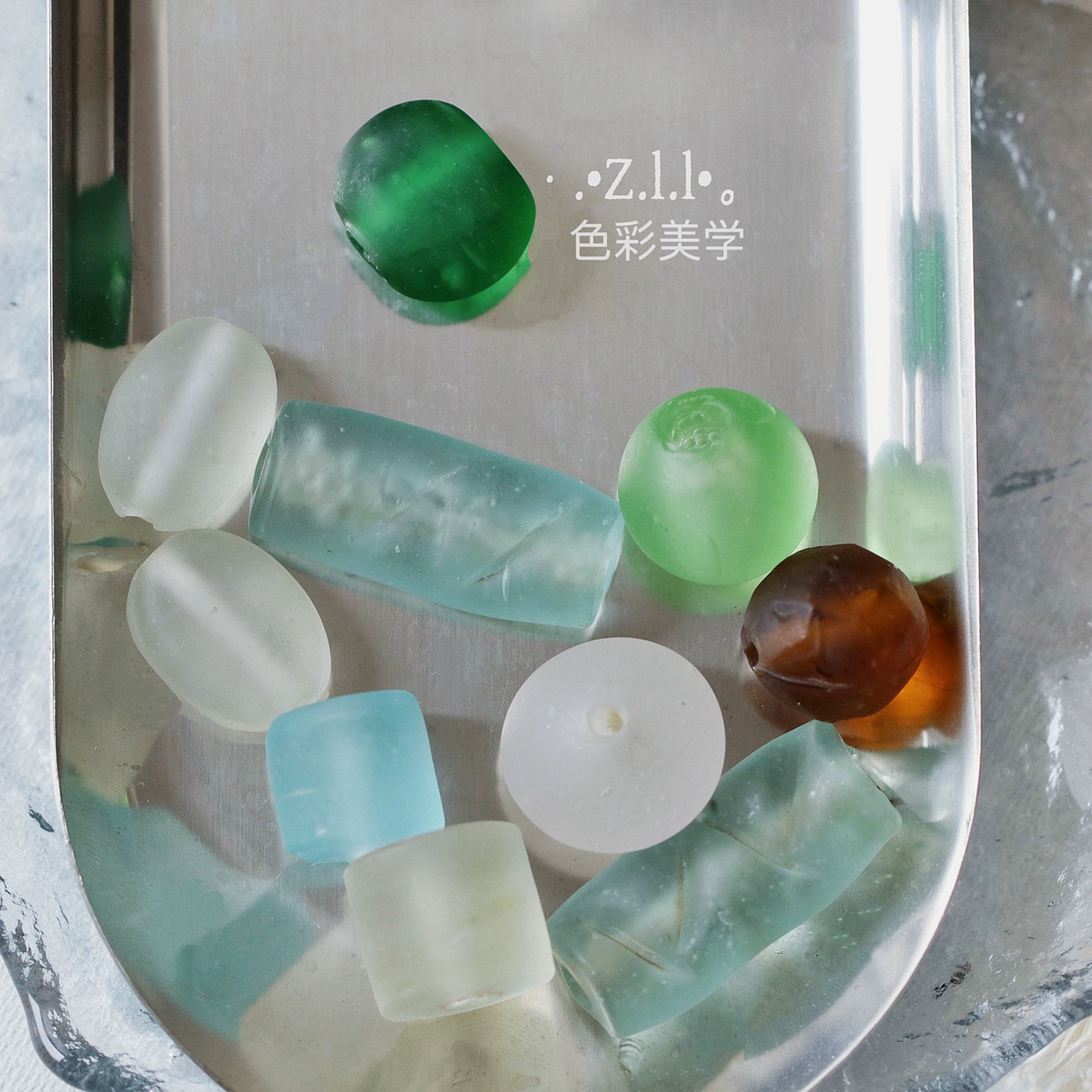 大号diy进口手工尼泊尔老琉璃