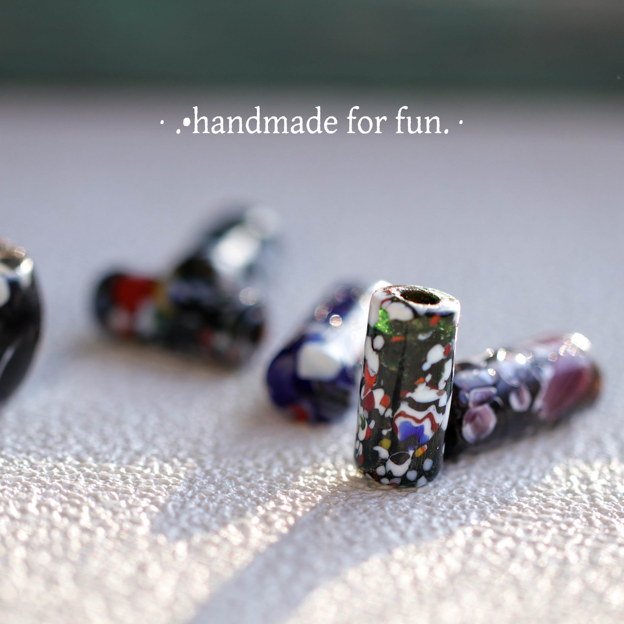 进口手工千花琉璃尼泊尔外贸珠手绘diy原材料散珠