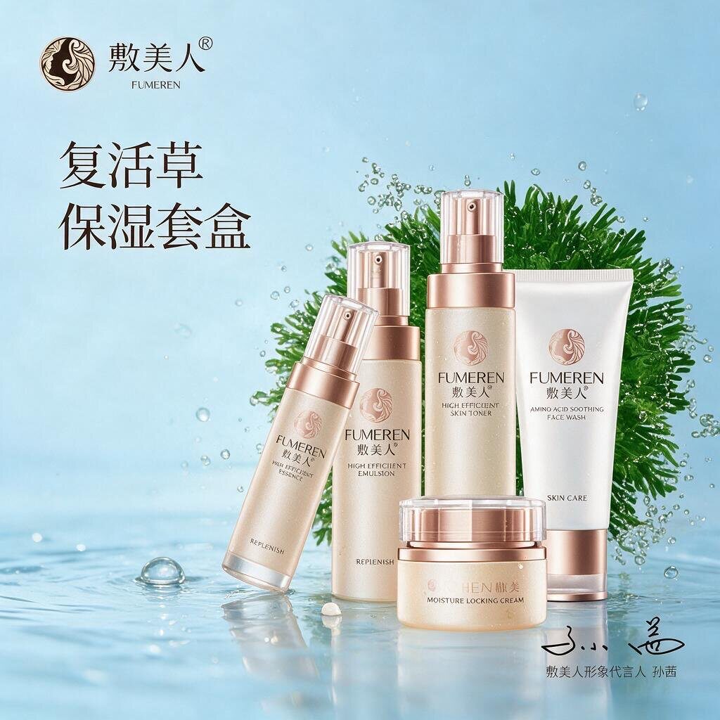 敷美人复活草高保湿紧致精华
