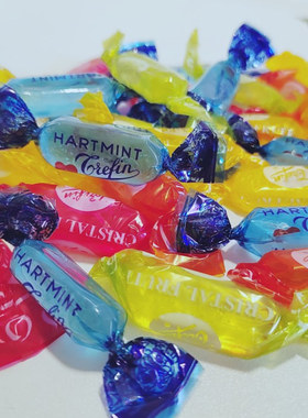 包邮 比利时糖果Trefin冰晶硬糖 薄荷味水果味混合 喜糖 年货
