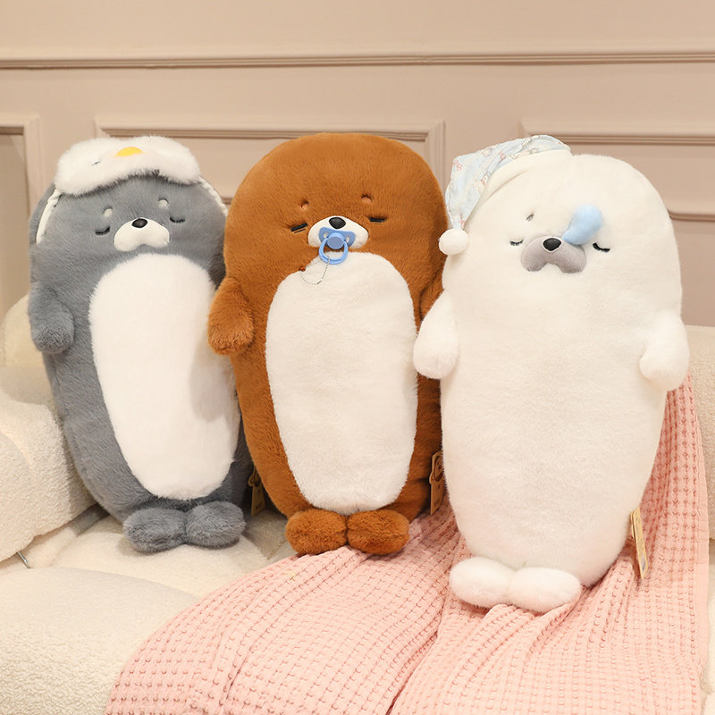 可爱海豹毛绒玩具玩偶公仔超萌少女心抱枕靠垫娃娃女孩情人节礼物,玩具/童车/益智/积木/模型,毛绒/玩偶/公仔/布艺类玩具,淘宝优惠券,粉丝福利购,淘宝优惠卷