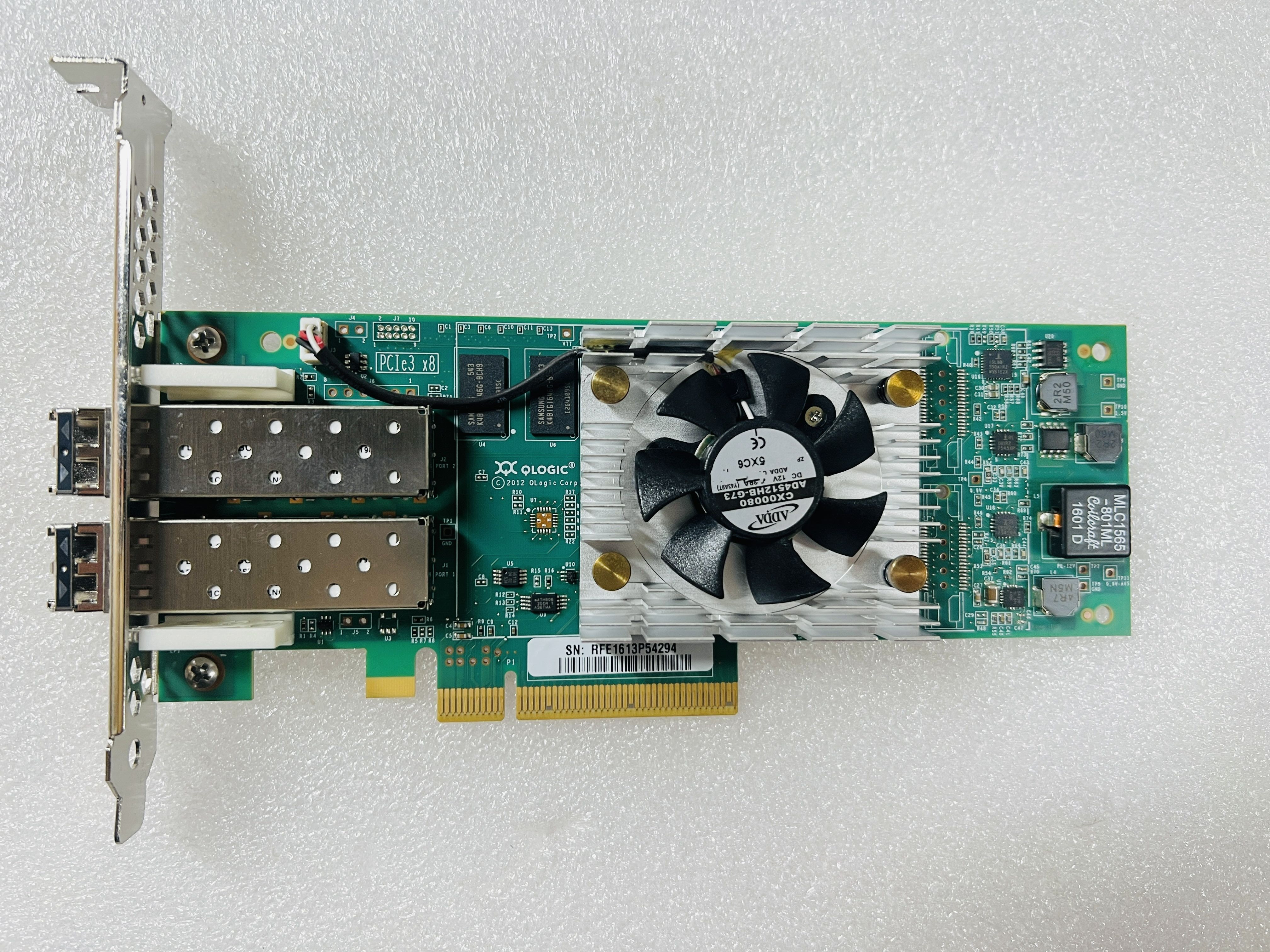 QLogic QLE2672 2-Port双通道16Gb HBA光纤通道卡 PCI-E含模块