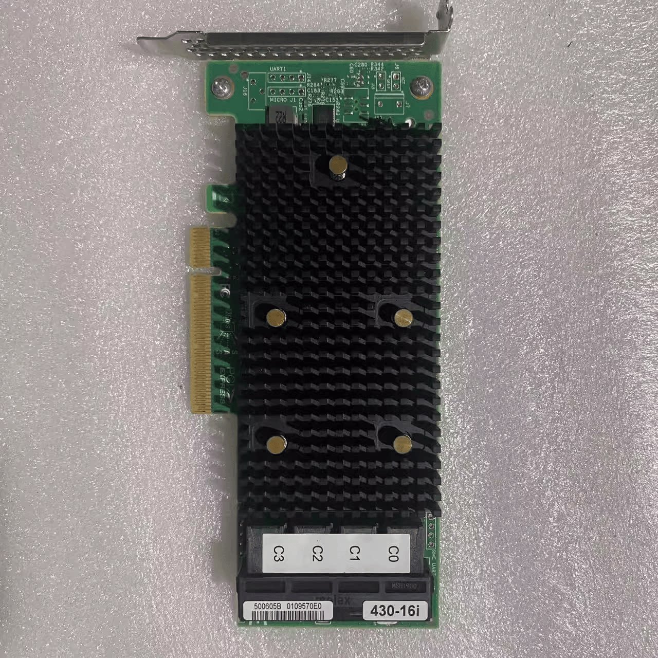 联想430-16i 阵列RAID卡 SAS3416 12Gb HBA直通 LSI 9400-16I