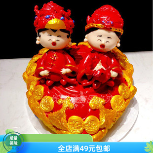 硅胶模具中式 新娘郎 面点复古花如意葫芦盘扣浮雕图腾花纹花藤古装