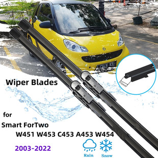 ForTwo W453 Smart W451 W454前后雨刮器无骨雨刷水拨 C453 A453