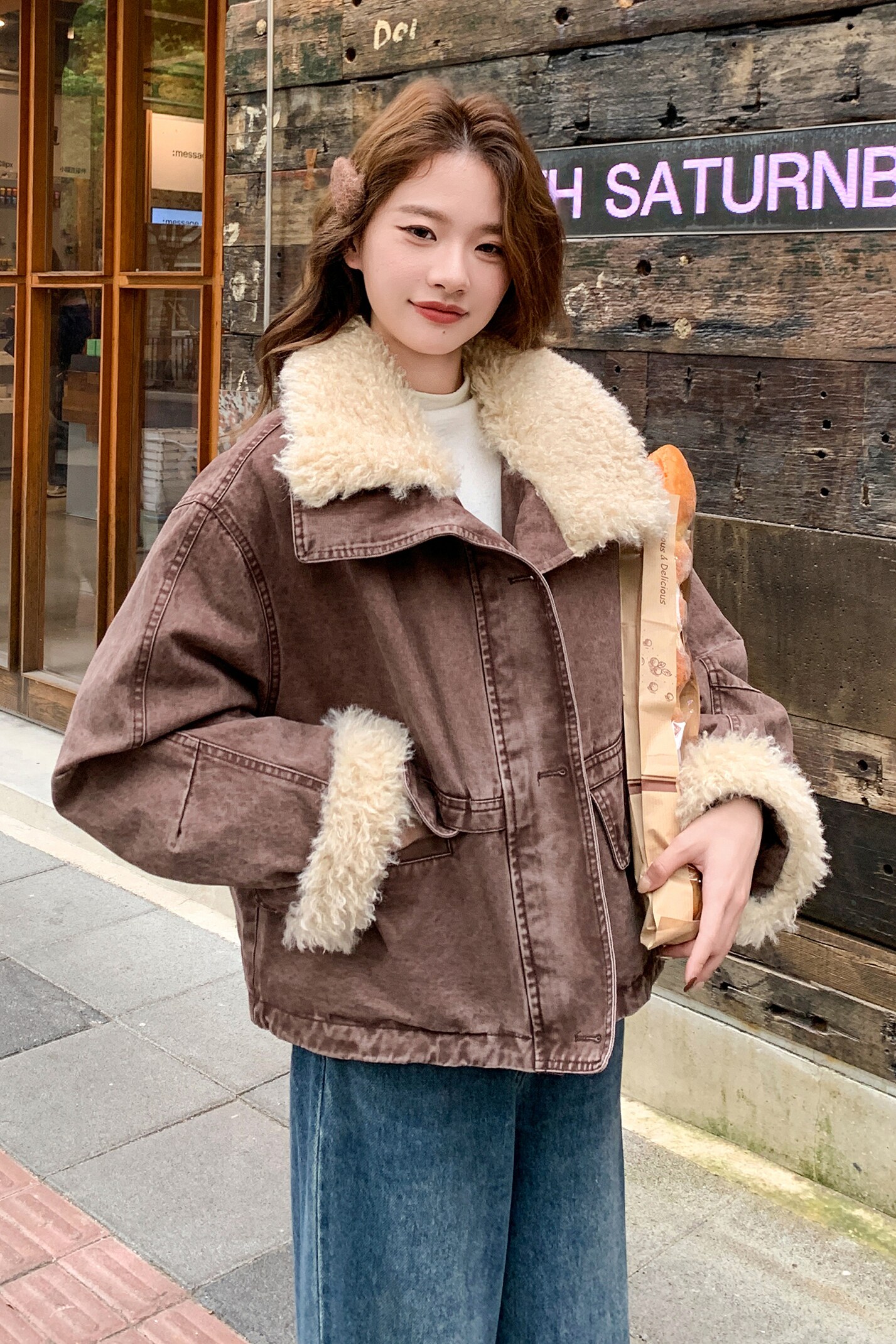 2025冬装新品羽绒服50绒大货已出C358P265K398,女装短外套,2C103