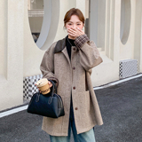 2025冬装新品夹棉毛呢外套已出货C302P225K338，女装短外套，2C103