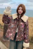 2025冬装新品大货已出毛内胆派克805花色P185K278，女装短外套，2C103