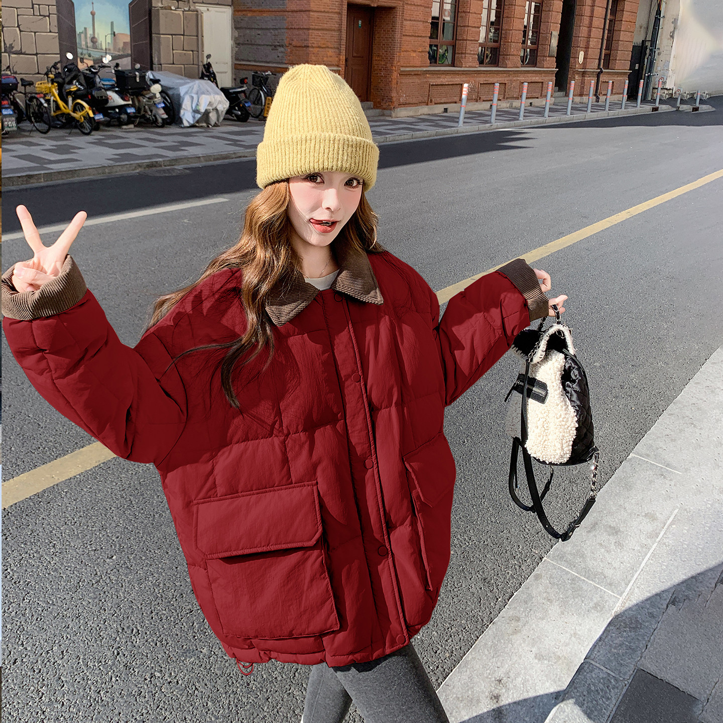 2025冬装新品羽绒服50绒大货已出C361P265K398,女装棉衣/棉服,2C103