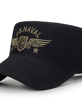 男士帽子平顶帽刺绣帽太阳帽遮阳帽青年休闲鸭舌帽韩版棉帽棒球帽