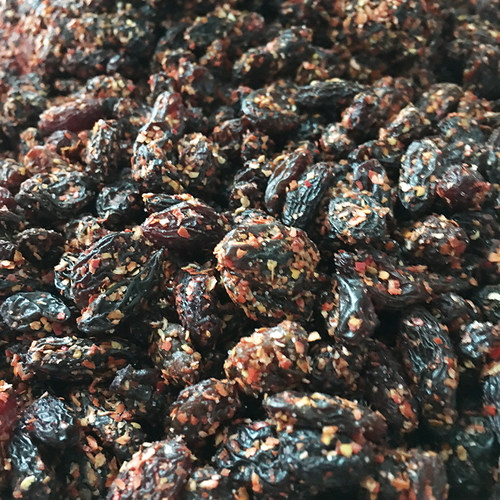 南县特产辣葡萄干500克又辣又甜好吃