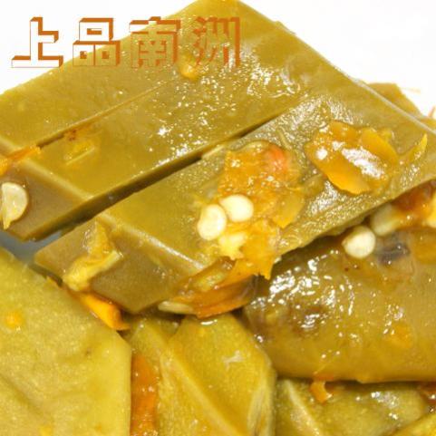 新剁椒刀豆刀杷豆酸辣味坛子菜下饭爽口嫩脆250克
