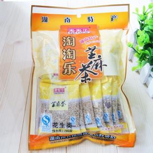 包邮 南县特产炒货淘淘乐花生芝麻茶260克独立小包装 拍三包