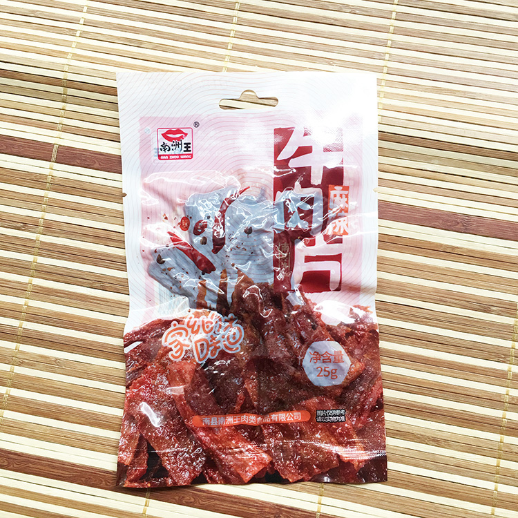 特产南洲王香辣味12包牛肉片