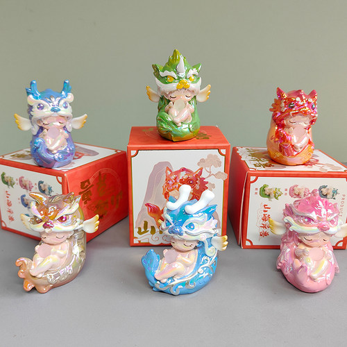 摆件龙年盲盒元旦礼品朋友礼物