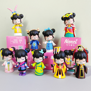 清仓正版若来公仔Nanci囡茜今夕何夕盲盒国潮古风人偶摆件古典女
