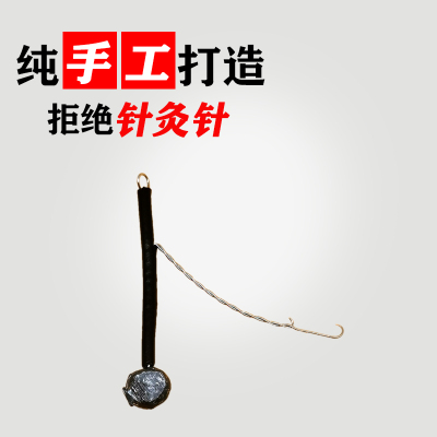 蜗牛自制新款双钩钓不钓龙虾钓虾