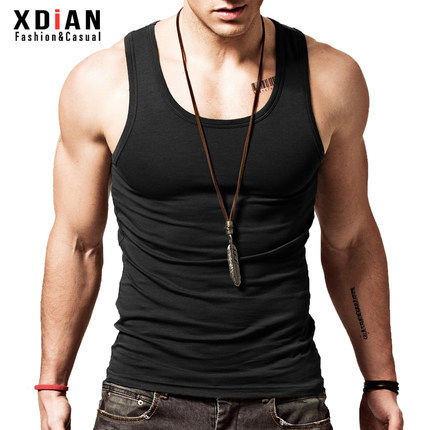 Débardeur homme Woolen gilet en coton - Ref 1585782 Image 1