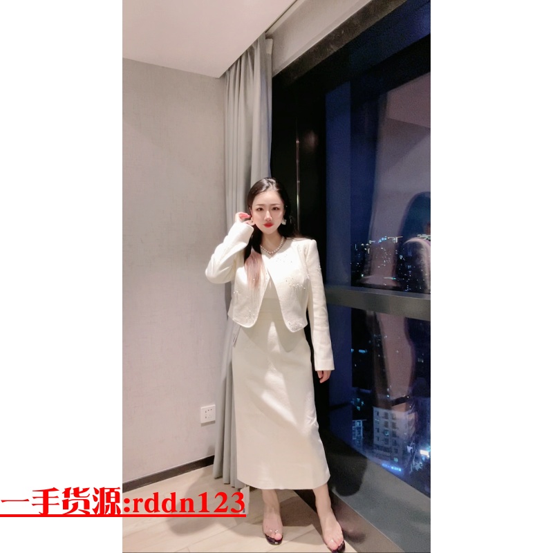 【链接非实价】【咨询客服】23秋季深圳小众原创设计师小香风套装
